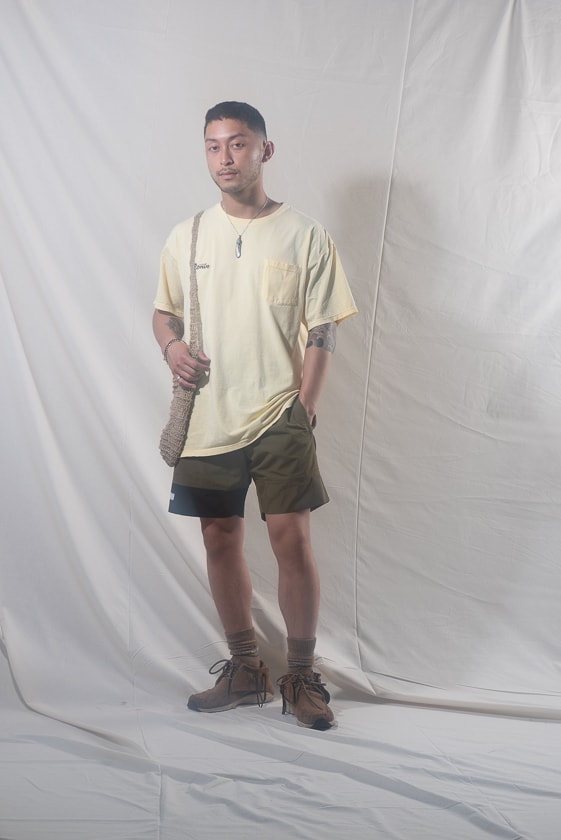 Rōnin division Spring Summer 2019 Collection Lookbook Tees Bucket Hats Shorts Sneakers Sweatshirts Collared Shirts Pants Black Blue White Purple Pink Gray Green Orange Yellow