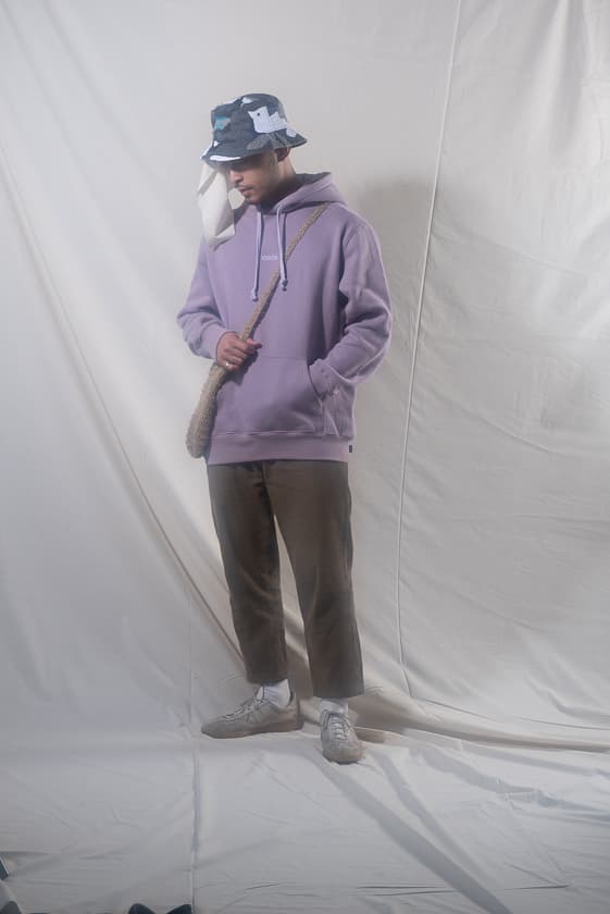 Rōnin division Spring Summer 2019 Collection Lookbook Tees Bucket Hats Shorts Sneakers Sweatshirts Collared Shirts Pants Black Blue White Purple Pink Gray Green Orange Yellow
