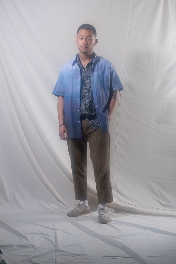 Rōnin division Spring Summer 2019 Collection Lookbook Tees Bucket Hats Shorts Sneakers Sweatshirts Collared Shirts Pants Black Blue White Purple Pink Gray Green Orange Yellow