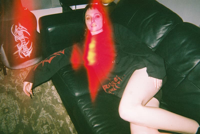 ROSE IN GOOD FAITH Ghostemane Blackmage Akiva Alpert Slizz Capsule Nylon Jackets Zip Hoodies Chest Rigs Raptor Buckles Chains Black Red Gray