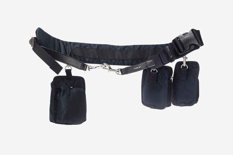 sacai Belt Bag Release Black Info Date Buy