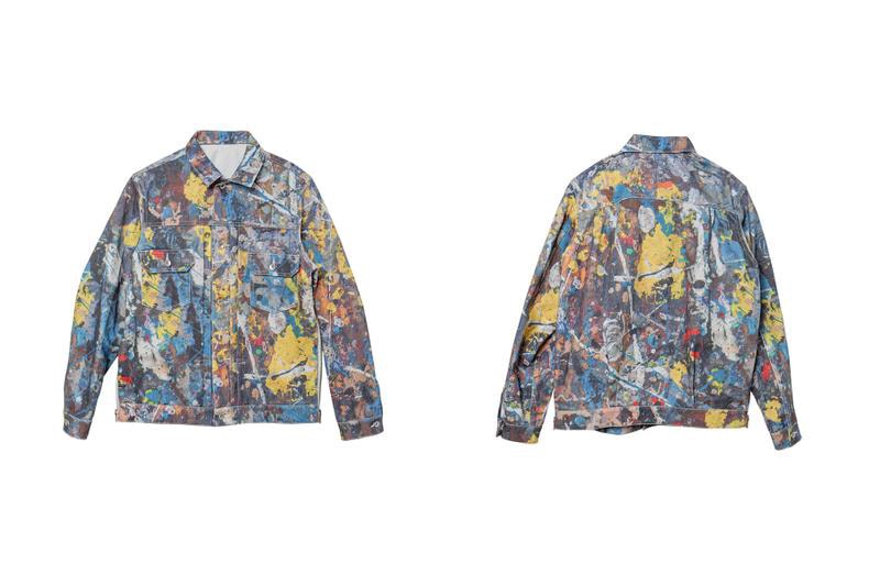 sacai Jackson Pollock Studios Drip Style Paint Collection
