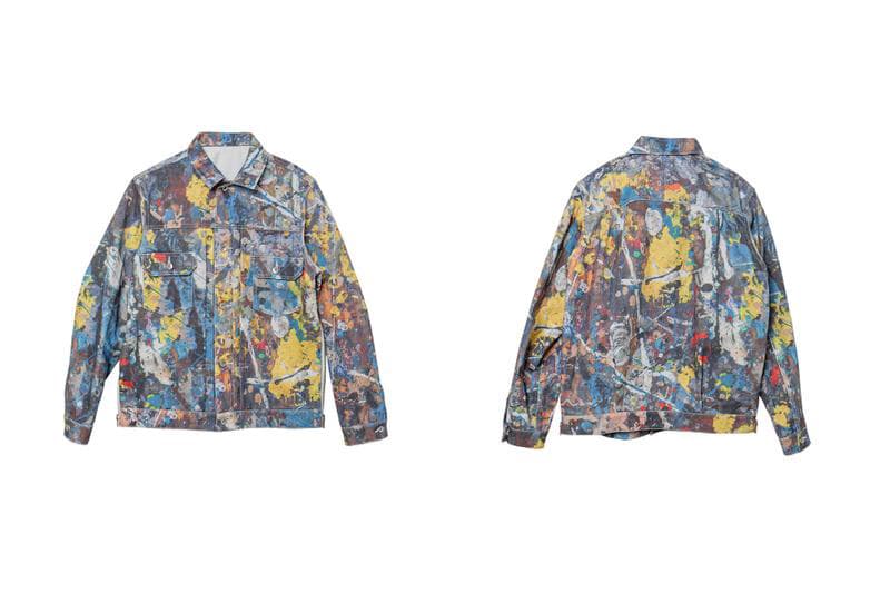sacai Jackson Pollock Studios Drip Style Paint Collection