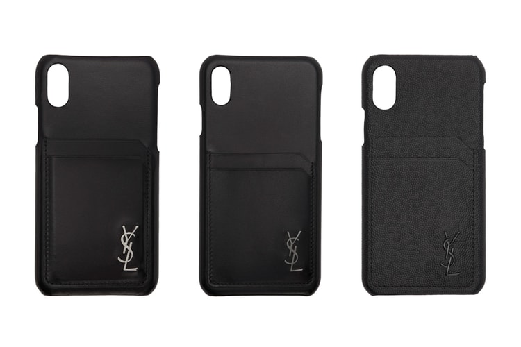 Saint Laurent Offers Three Classic Leather-Clad iPhone Cases