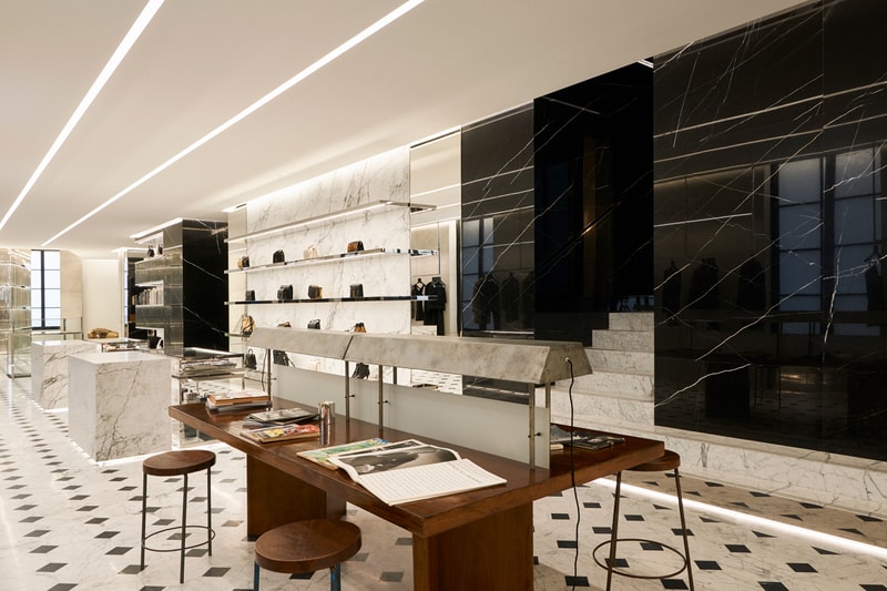 saint laurent rive droite furniture art gallery exhibition 