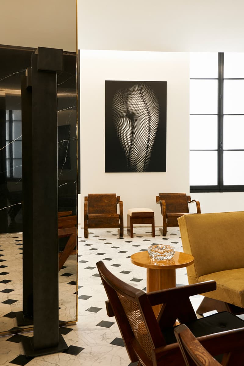 saint laurent rive droite furniture art gallery exhibition