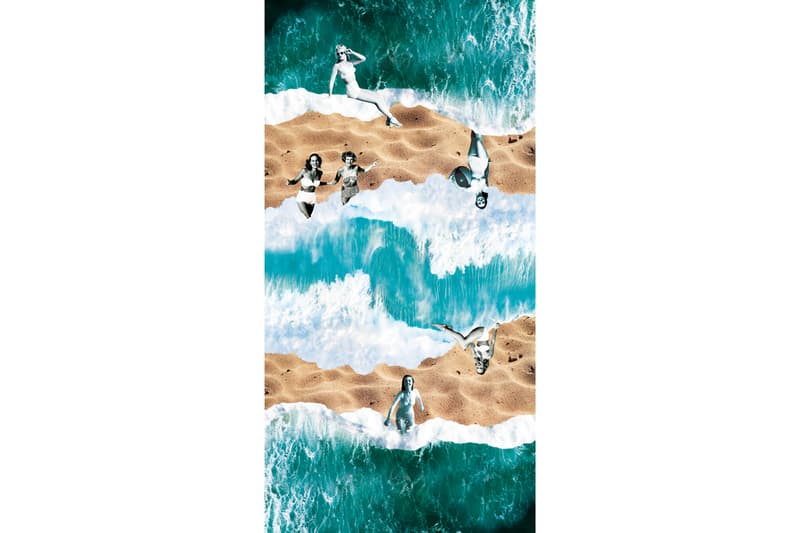 sapphire pools three artist beach towels Dalia Amara Katie Buckleitner Ryan Travis Christian Lauren Clay Alexander Deschamps Carlos Jaramillo Anjuli Rathod Josh Reames