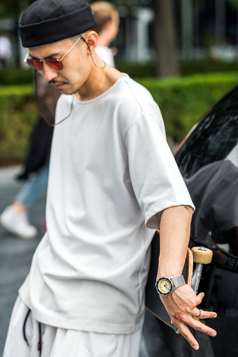Seiko Scuba Watch Lookbook Shinpei Ueno Skateboarding Watches Scuba Watch Skater Japan 
