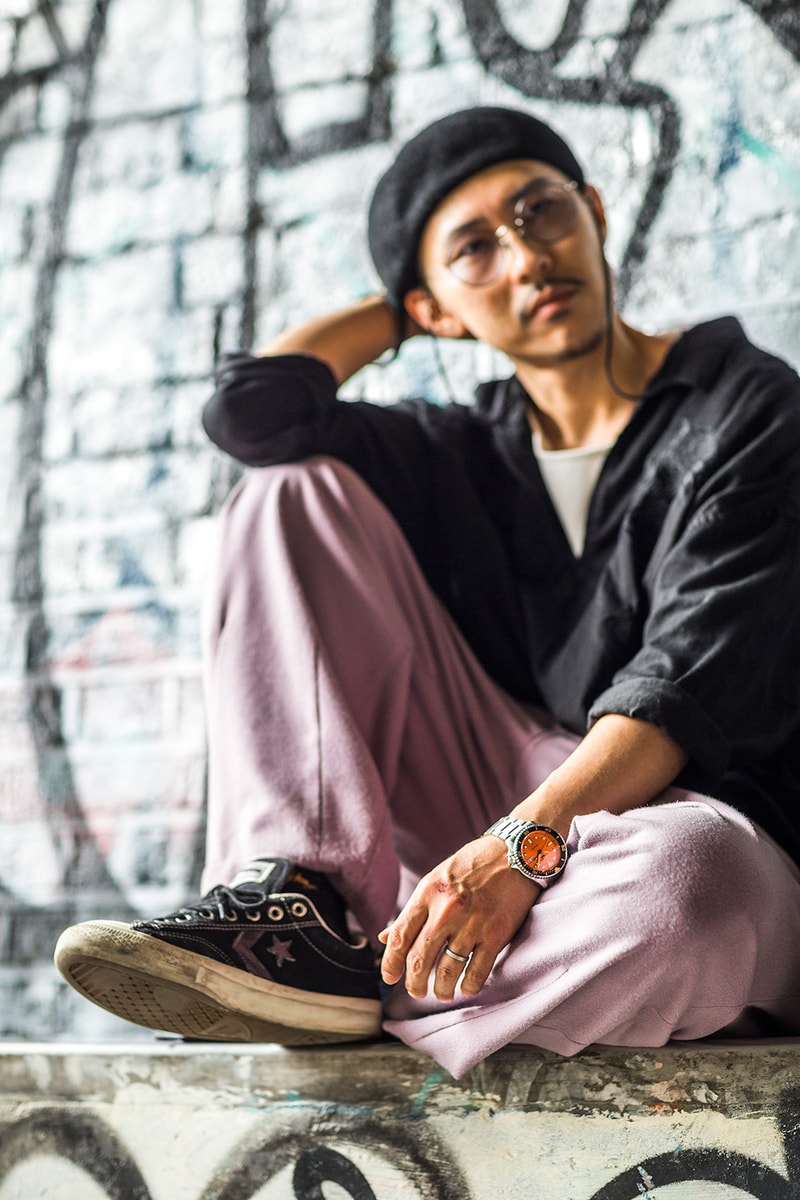 Seiko Scuba Watch Lookbook Shinpei Ueno Skateboarding Watches Scuba Watch Skater Japan 