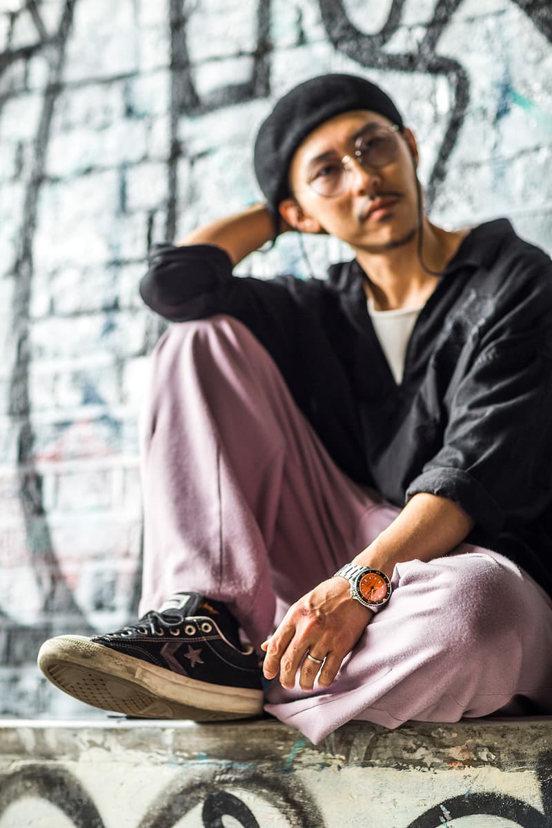 Seiko Scuba Watch Lookbook Shinpei Ueno Skateboarding Watches Scuba Watch Skater Japan