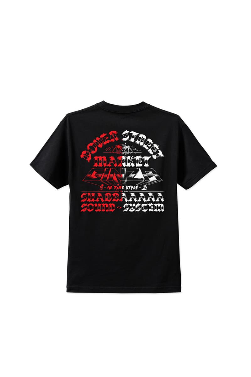 SHABBAAAAA for Dover Street Market Ginza T-Shirt Capsule Collection Limited Edition Graphic Tees Tokyo Japan Mighty Crown Crew Dancehall Reggae Los Angeles Underground Culture Brand Label 