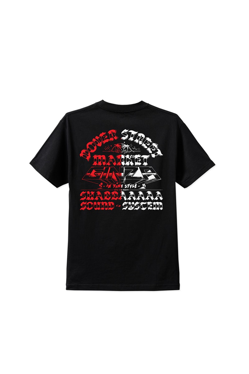 SHABBAAAAA for Dover Street Market Ginza T-Shirt Capsule Collection Limited Edition Graphic Tees Tokyo Japan Mighty Crown Crew Dancehall Reggae Los Angeles Underground Culture Brand Label