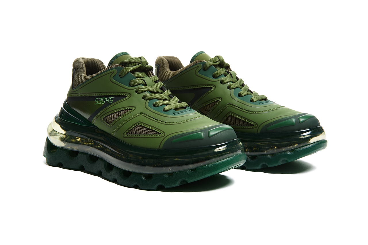 Shoes 53045 Bump'Air "Green Giant" Sneaker Release Information Cop Online Exclusive Limited Edition Footwear David Tourniaire-Beauciel Balenciaga Triple S 