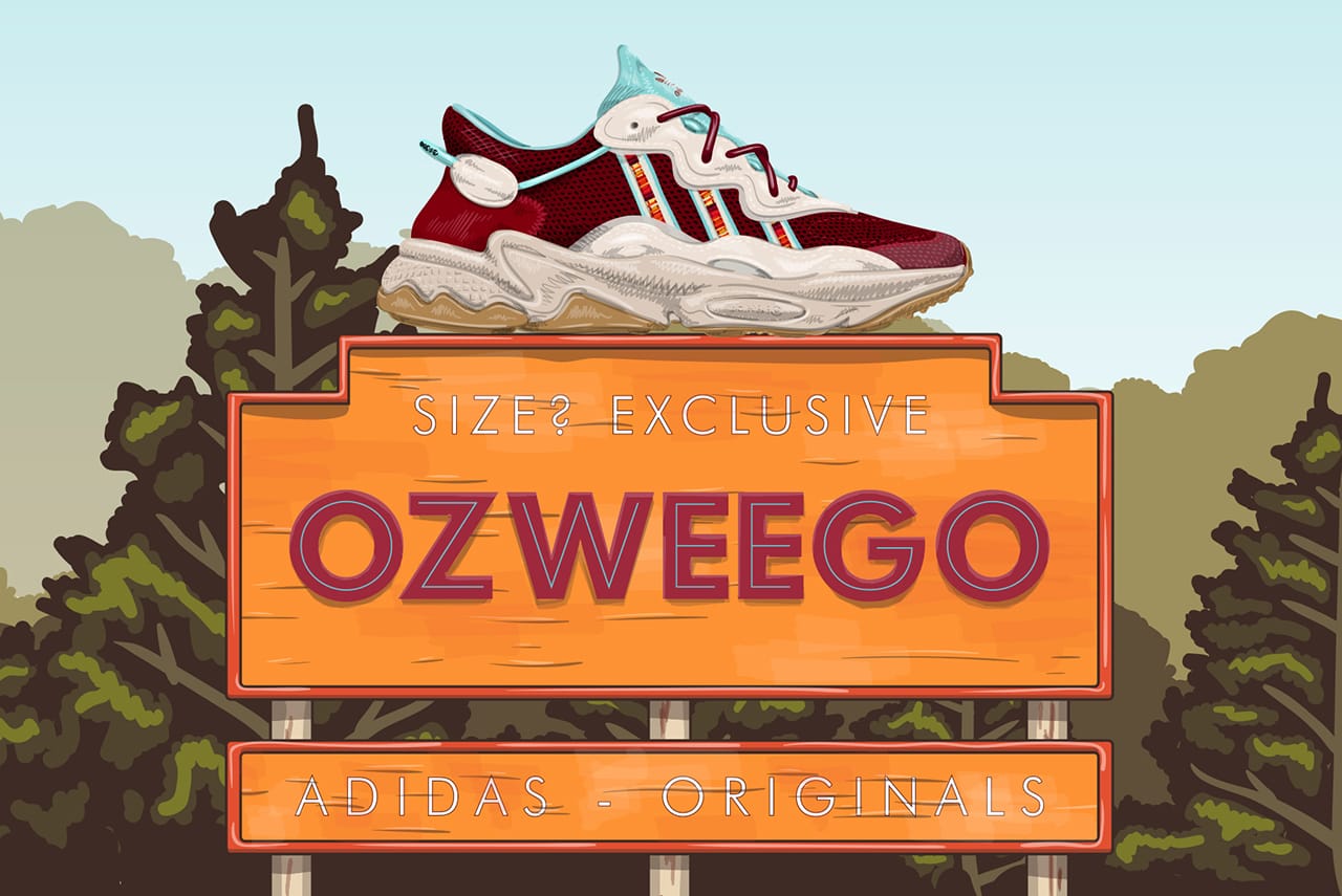 size? x adidas Originals Ozweego 