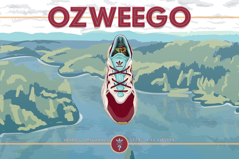adidas originals ozweego size lake oswego maroon oregon earthy gum aqua blue inspiration closer look buy cop purchase first order