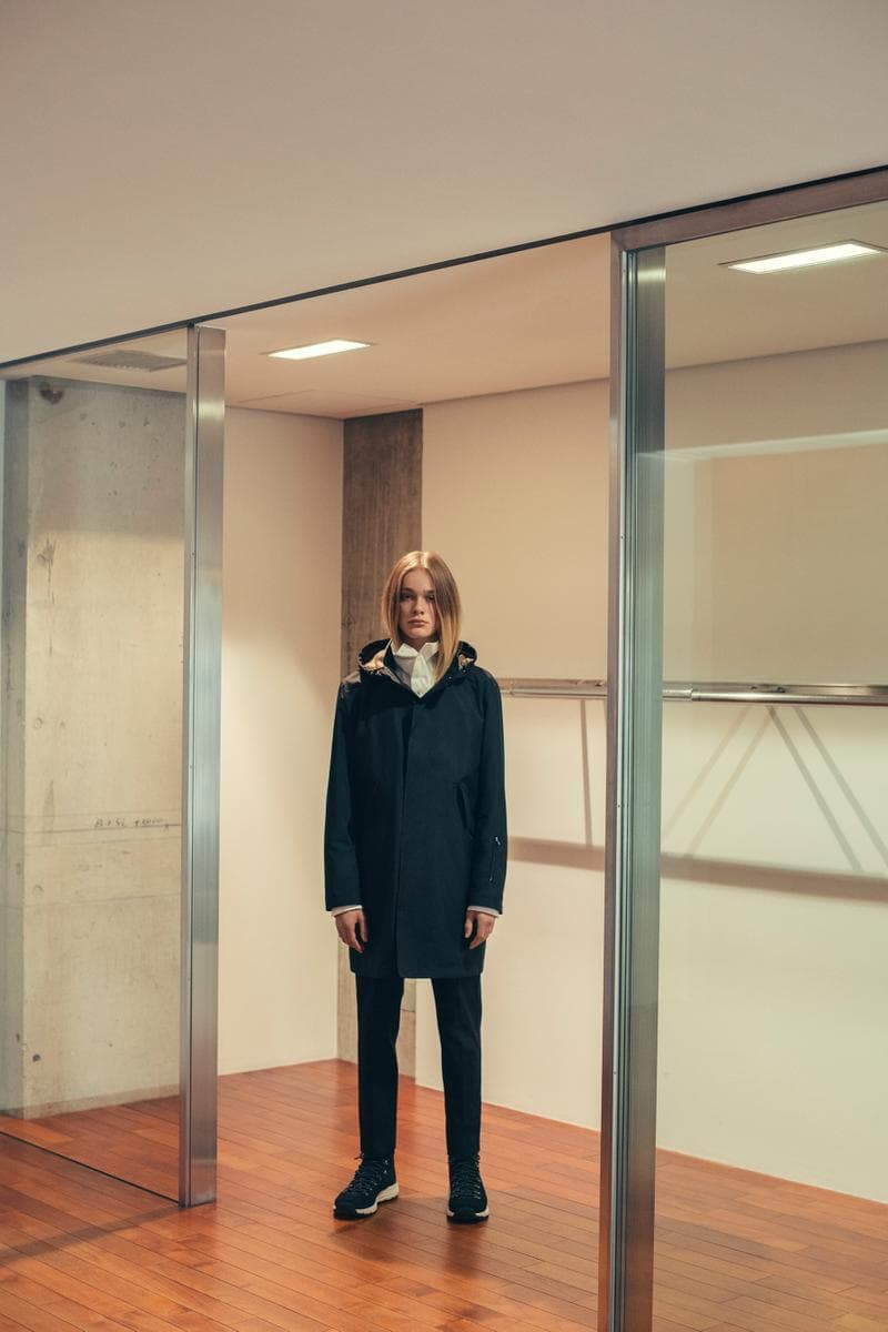 SOPHNET Fall Winter 2019 Lookbook Collection release Jackets Pants Bomber suits Blazers Black Brown Gray Green Beige
