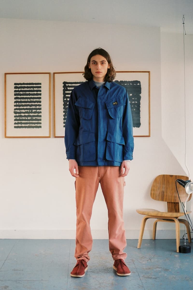 Stan Ray Fall Winter 2019 Collection Lookbook Texas USA Brand Label Workwear Inspired 1972 Tropical Jacket Liner Vest M65 Cargo Pant Wide Leg Military Fatigue Roll Neck Sweat Flannel shirts End Garbstore Goodhood LN-CC Oi Polloi