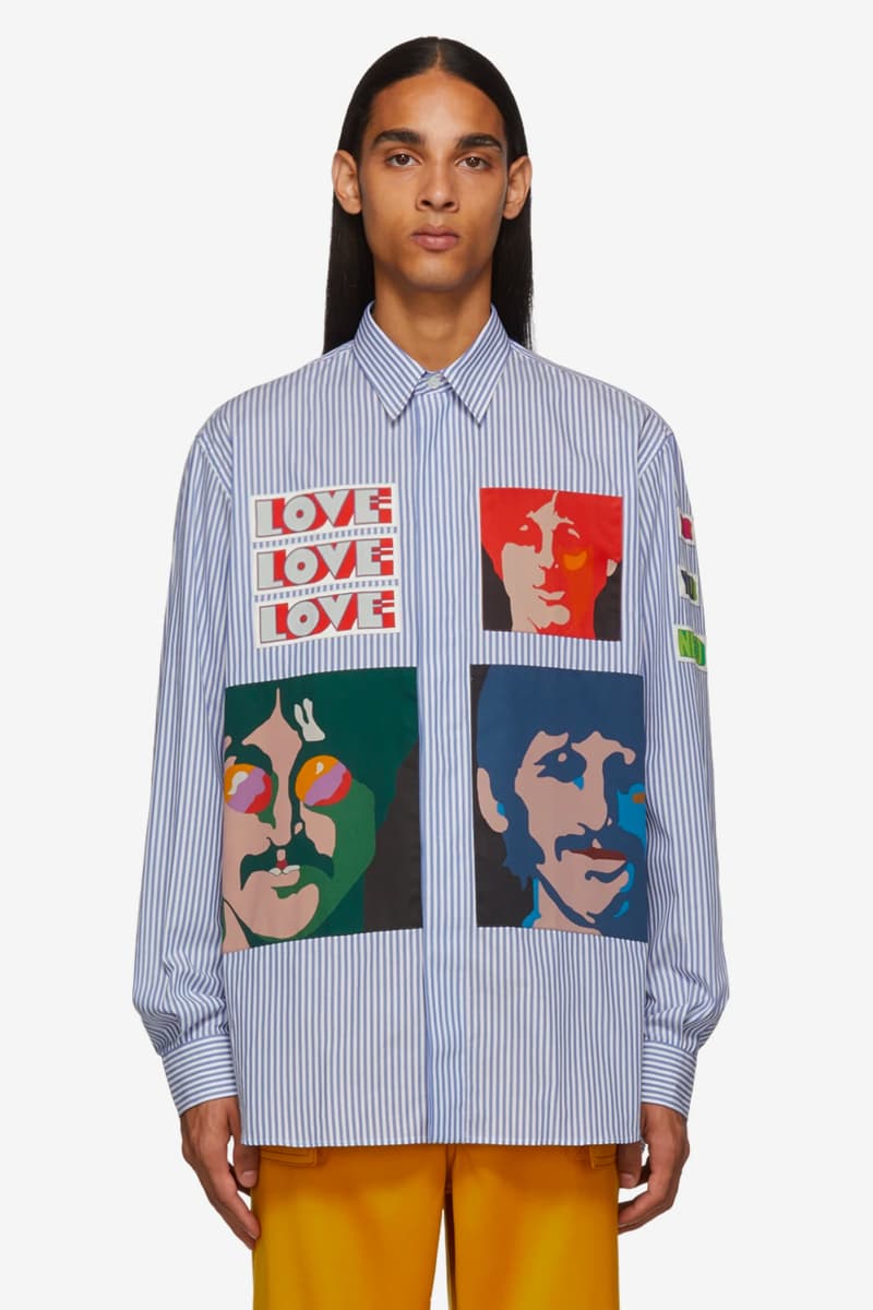 Stella McCartney The Beatles All Together Now Capsule Collection John Lennon Yellow submarine Paul mccartney iconic british band all you need is love knit intarsia 2019 collection lvmh