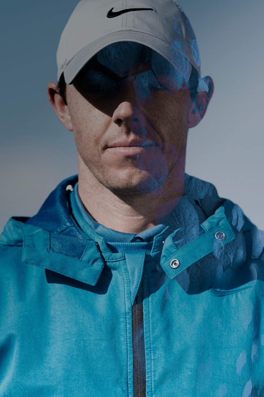 stone island nike golf capsule collection collaboration release jacket crewneck carlo rivetti