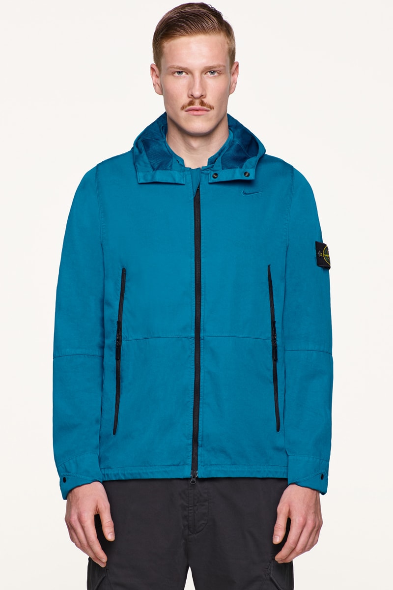 stone island nike golf capsule collection collaboration release jacket crewneck carlo rivetti 