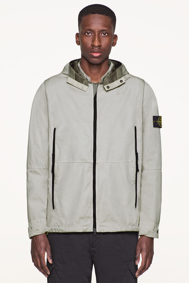 stone island nike golf capsule collection collaboration release jacket crewneck carlo rivetti 