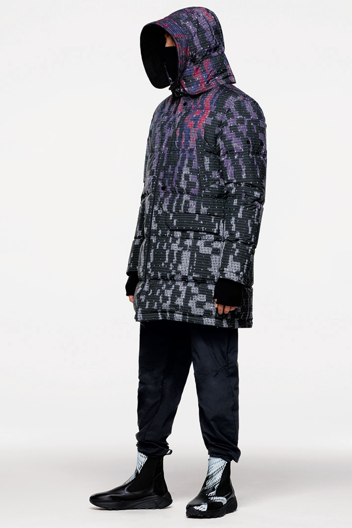 Stone Island Shadow Project Fall Winter 2019 FW19 Collection Lookbook Imagery DPM Chine New Fabrics Technical Convertible Down Jacket Footwear Trousers Outerwear Techwear Garment Dyed Two Layer Fabric