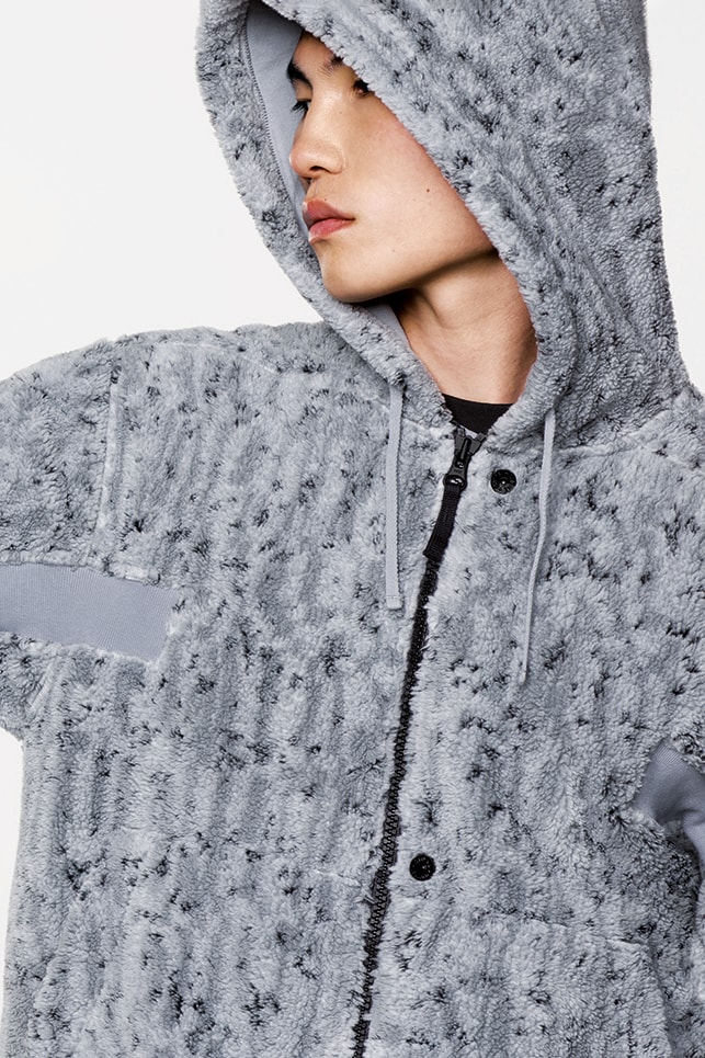 Stone Island Shadow Project Fall Winter 2019 FW19 Collection Lookbook Imagery DPM Chine New Fabrics Technical Convertible Down Jacket Footwear Trousers Outerwear Techwear Garment Dyed Two Layer Fabric