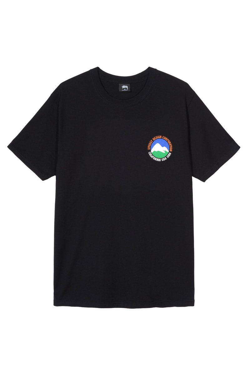 Stüssy Extra Fly Gear Collection Ponchos Vests Tees Shorts Pants Long Sleeves Hats Camo Tie-dye Fish White Black Yellow Green Orange Blue Pink