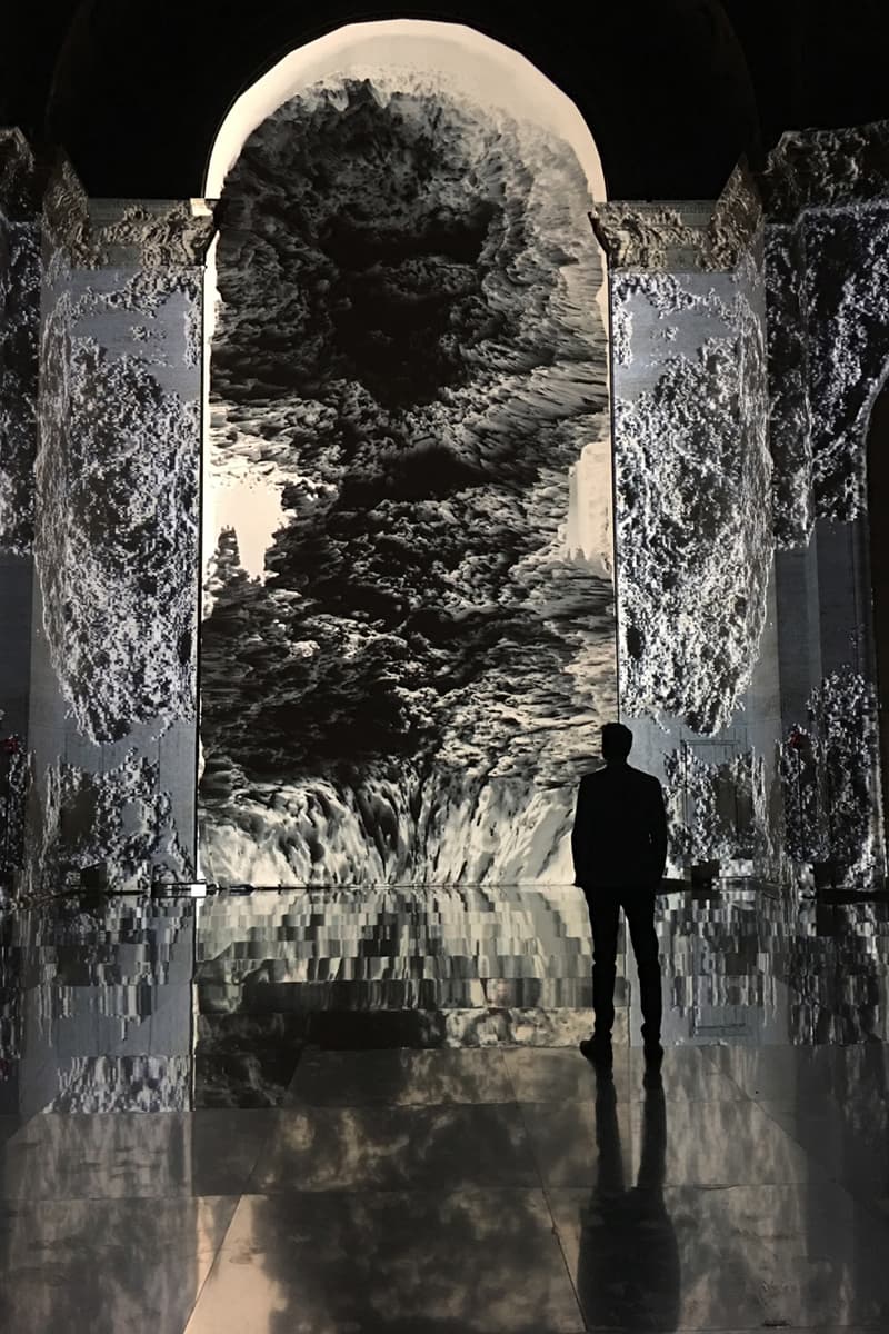 SuperReal Moment Factory Cipriani Immersive Interactive Installation 25 Broadway Multimedia Abstract Visuals Technology