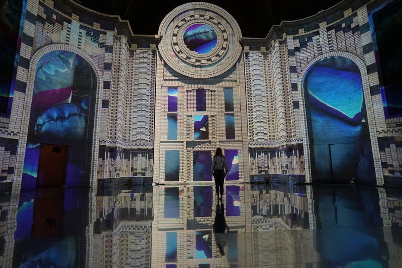 SuperReal Moment Factory Cipriani Immersive Interactive Installation 25 Broadway Multimedia Abstract Visuals Technology