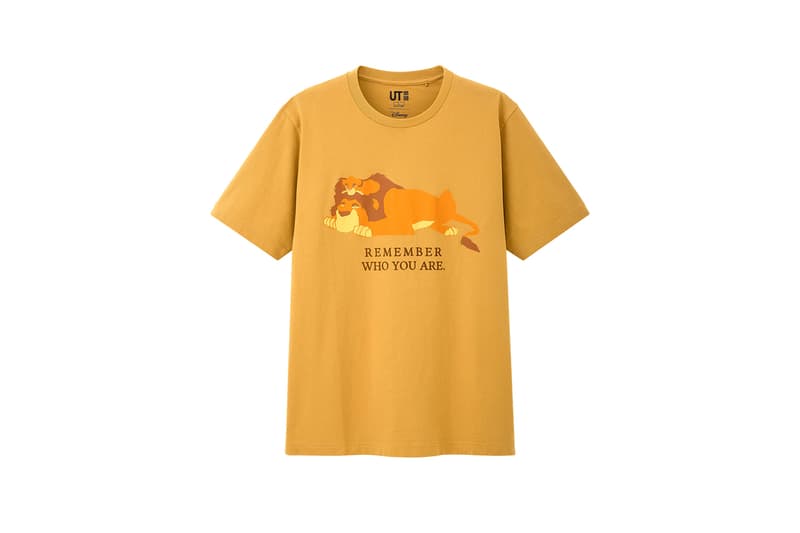 the lion king uniqlo ut summer 2019 capsule collection release t shirts 