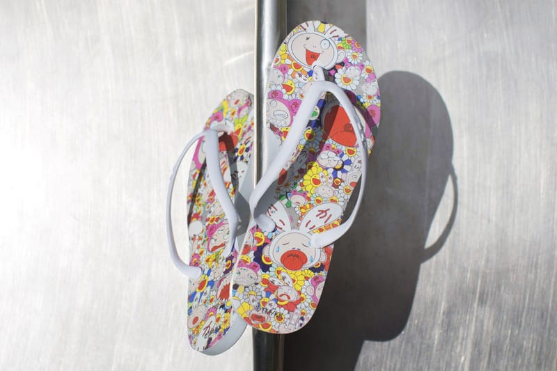 Takashi Murakami & TIDAL New York Create Exclusive Flip Flops for The Broad Museum