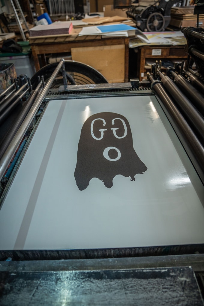 Trevor Andrew "Original Gucci Ghost" Lithographs Pink Blue Red Yellow Ghosts Canadian Artist 'Punch' 2nd Edition Jeffrey Deitch Los Angeles