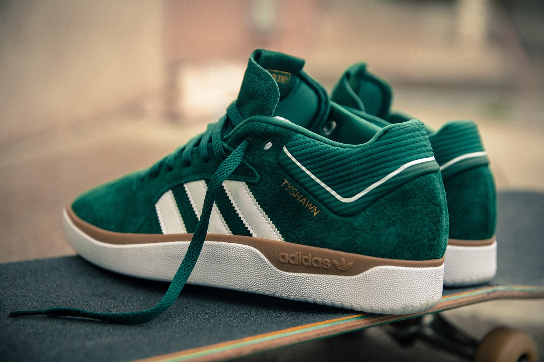 green adidas skate shoes