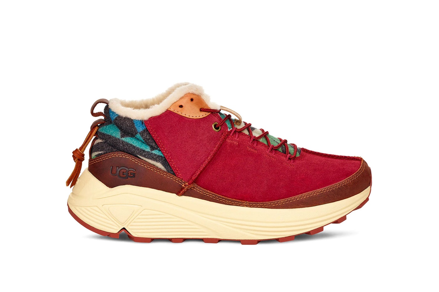 UGG Miwo Trainer High Vibram Sphike RGS Outsole Release uggs wool trail runners native american 