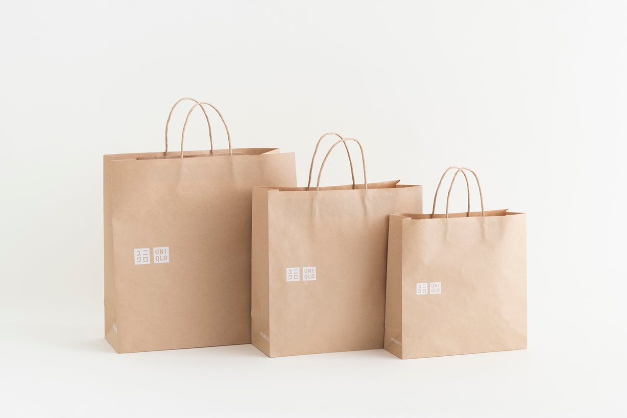 Fast Retailing Plastic Carrier Bags Uniqlo Parent Company Wastage Sustainability Ethics Morals Environmentally Friendly Program Scheme Introduction Announcement Single Use 2020 Paper Bags