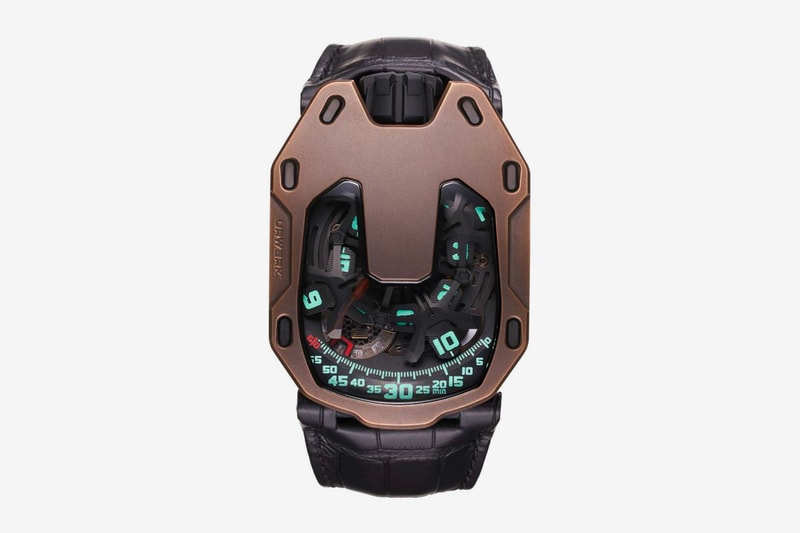Urwerk x The Hour Glass UR-105 Watch Release Swiss made Baumgartner Frei wristwatches timepiece seconds luxury Singapore 