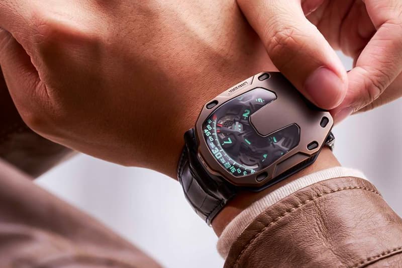 Urwerk x The Hour Glass UR-105 Watch Release Swiss made Baumgartner Frei wristwatches timepiece seconds luxury Singapore