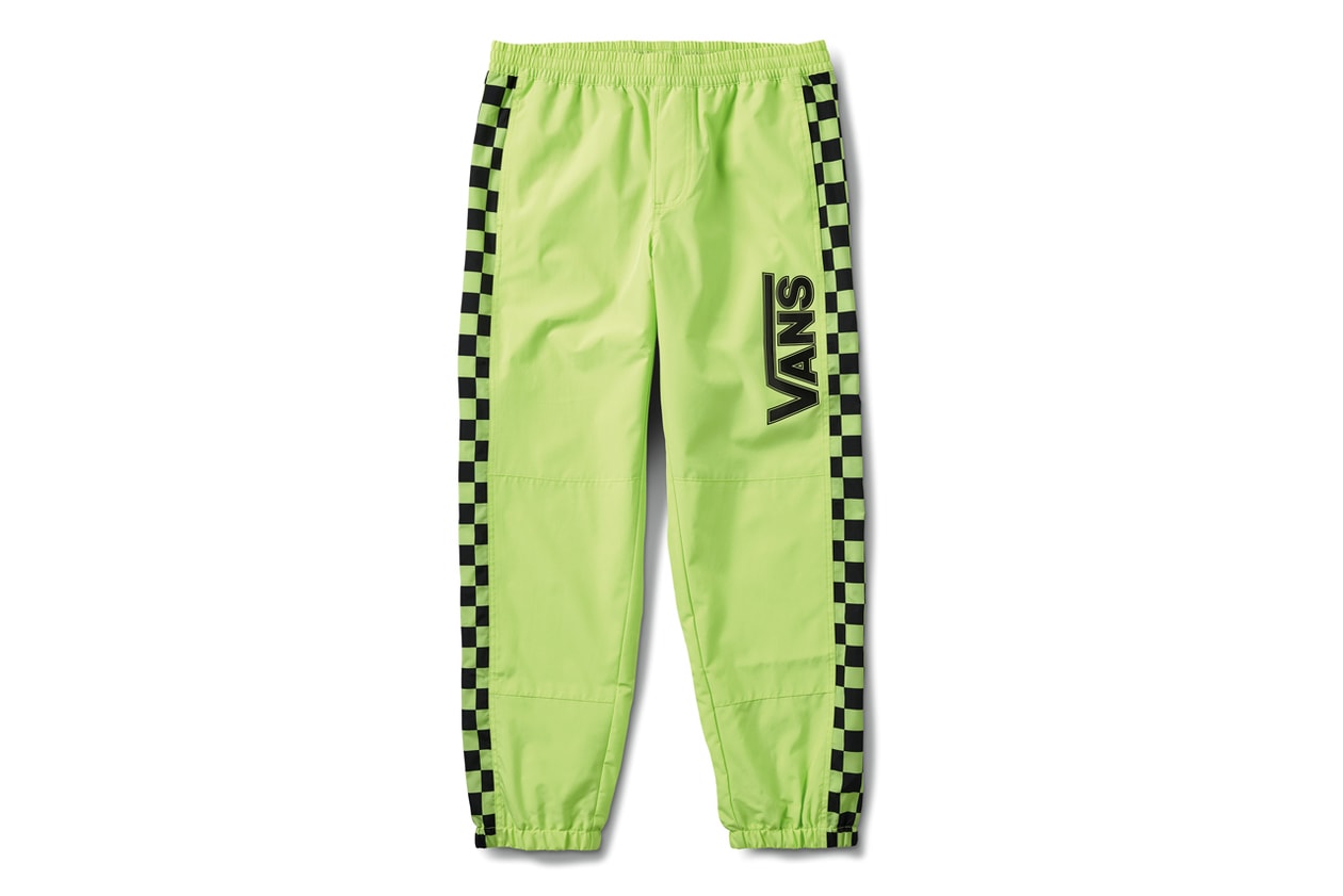 Vans BMX Anniversary Collection Sneakers Jackets Pants Hats Backpacks Checkered Blue Red Neon Green Yellow White Black Off The Wall