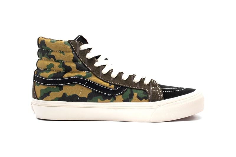 Vans OG Sk8-Hi & Era LX Canvas "Mixed Camo" Pack release info price date drop 43 einhalb VN0A4BVBVYT1 VN0A4BVAVYT1 skateboarding lifestyle shoe casual 