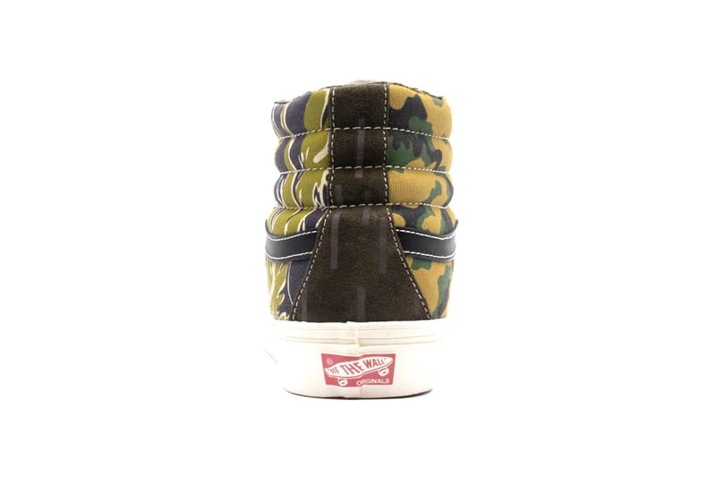 vans vault mixed camo
