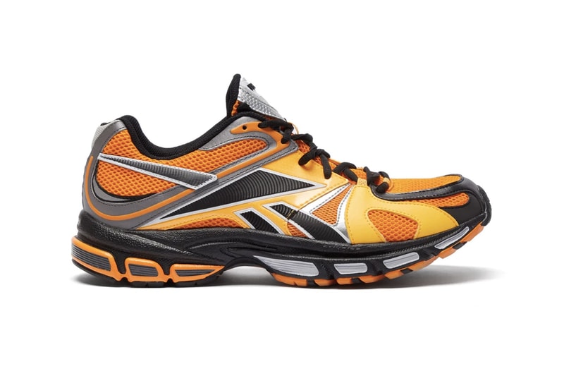 Vetements x Reebok Spike Runner 200 Mesh Trainers Demna Gvasalia Fall/Winter 2019 Footwear Release Information First Official Look Drop Cop Online MATCHESFASHION.COM Black Silver Orange Blue Red White Neon Green Teal