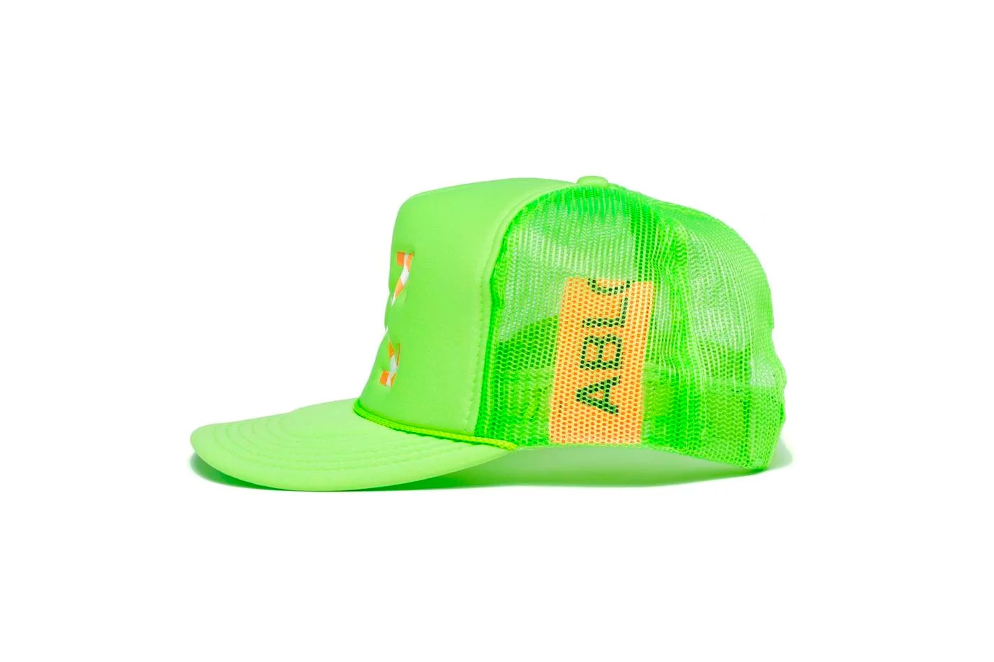 MCA Chicago Virgil Abloh Neon-Colored Apparel off white pyrex figures of speech exhibition hats t-shirts price drop info 