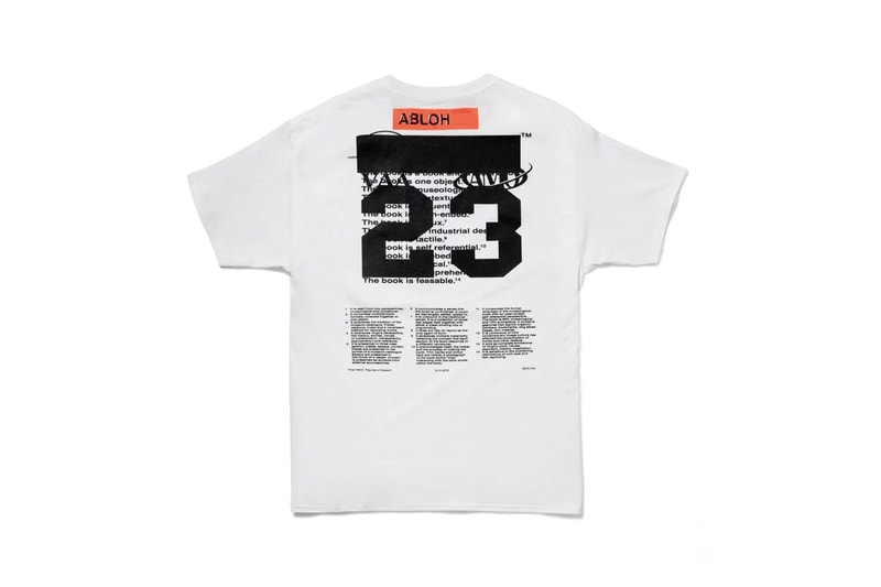 MCA c/o Virgil Abloh "Figures of Speech" Exhbition Museum Of Contemporary Art Chicago T-Shirts Postcards Poster Book Pyrex Vision Collections Limited Edition Art Clothing Louis Vuitton Mens Creative Director