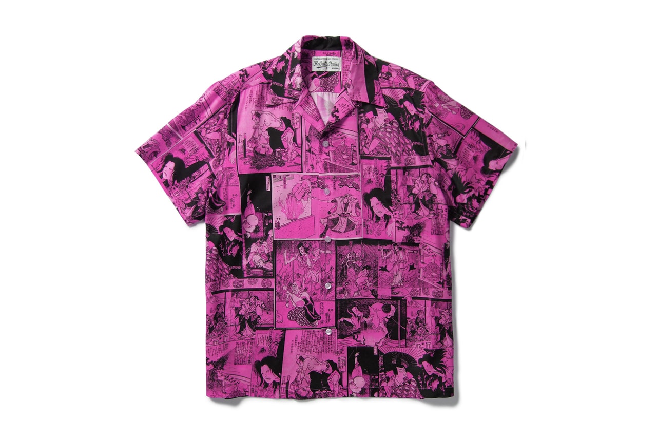WACKO MARIA Spring Summer 2019 Hawaiian Shirts Kami Short Sleeve Button Ups Paradise Tokyo Guilty Parties crocodile tiger 