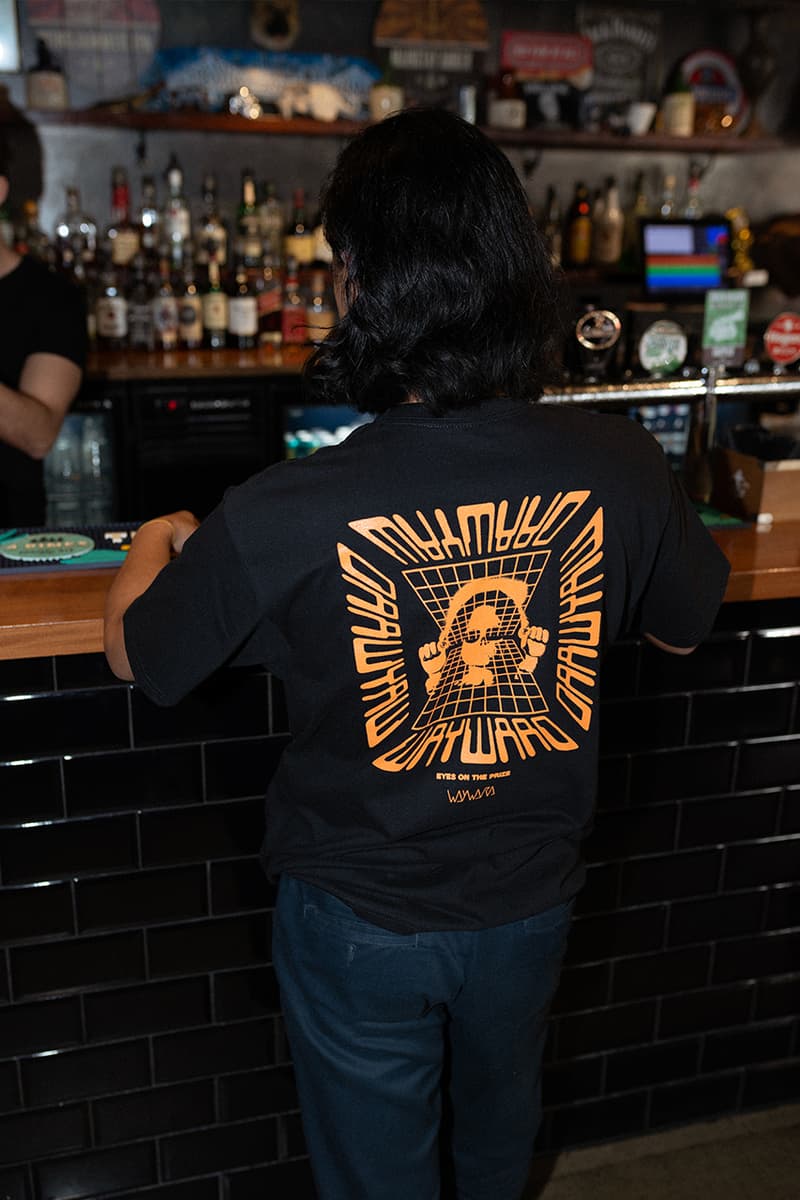 Wayward Wheels Graphic T-Shirt Release Info capsule collection streetwear fashion menswear womenswear workwear skateboarding lifestyle andrew brophy