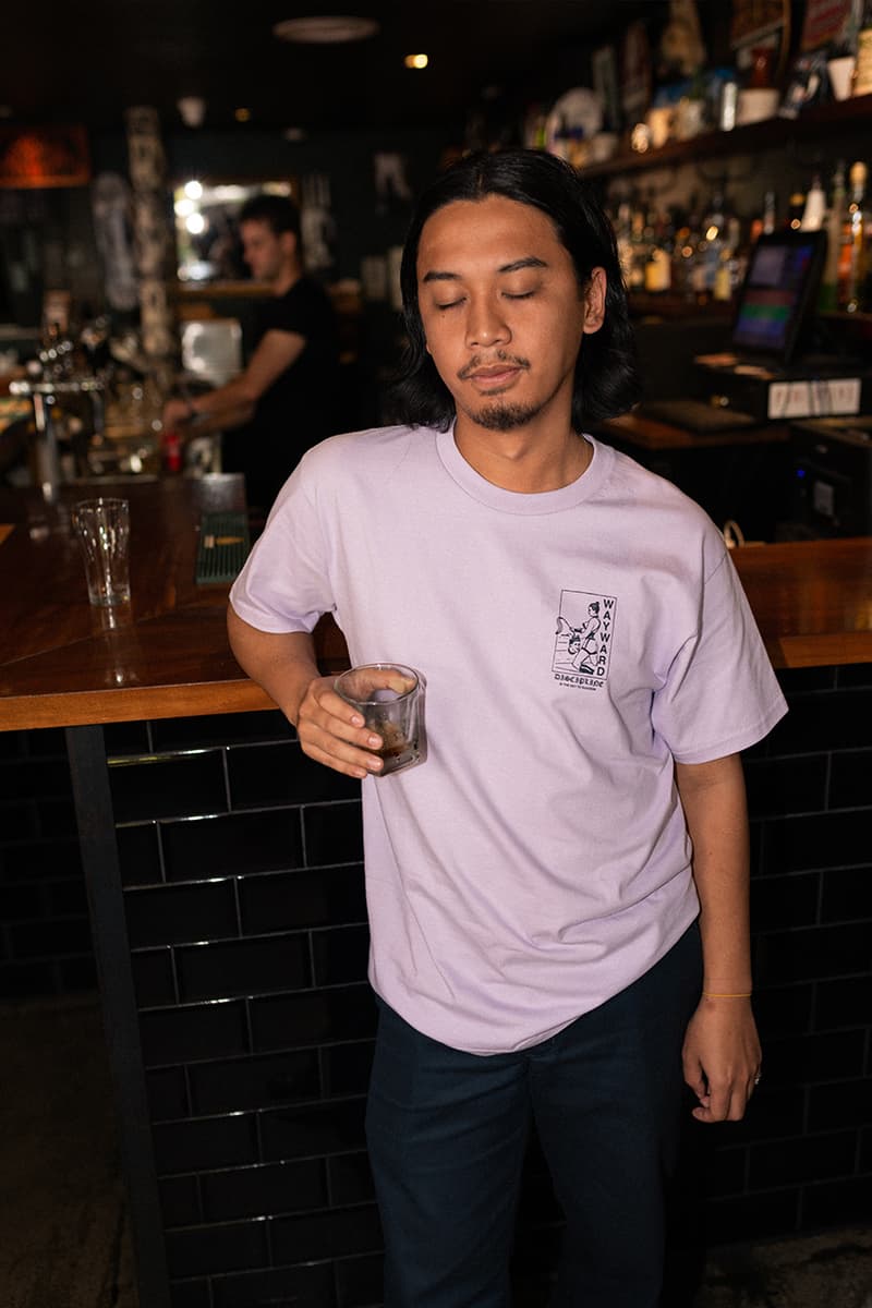 Wayward Wheels Graphic T-Shirt Release Info capsule collection streetwear fashion menswear womenswear workwear skateboarding lifestyle andrew brophy