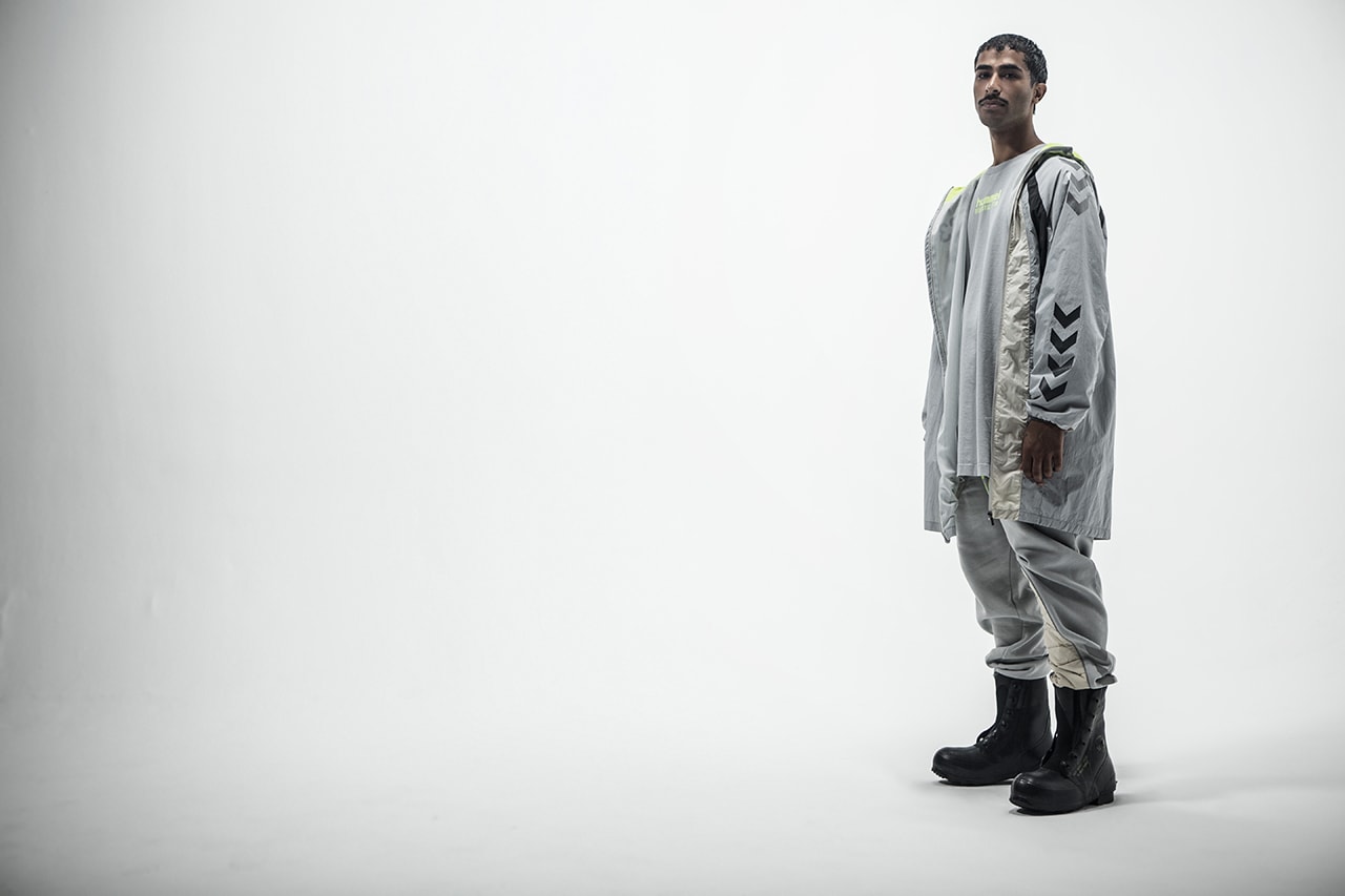 Willy Chavarria x hummel Fall/Winter 2019 Capsule Collection "#5683" LOVE Connection Project Grey Silver Neon Yellow 3M Reflective Detailing Sports Clothing 