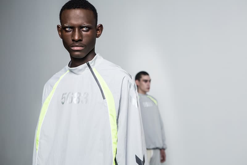 Willy Chavarria x hummel Fall/Winter 2019 Capsule Collection "#5683" LOVE Connection Project Grey Silver Neon Yellow 3M Reflective Detailing Sports Clothing