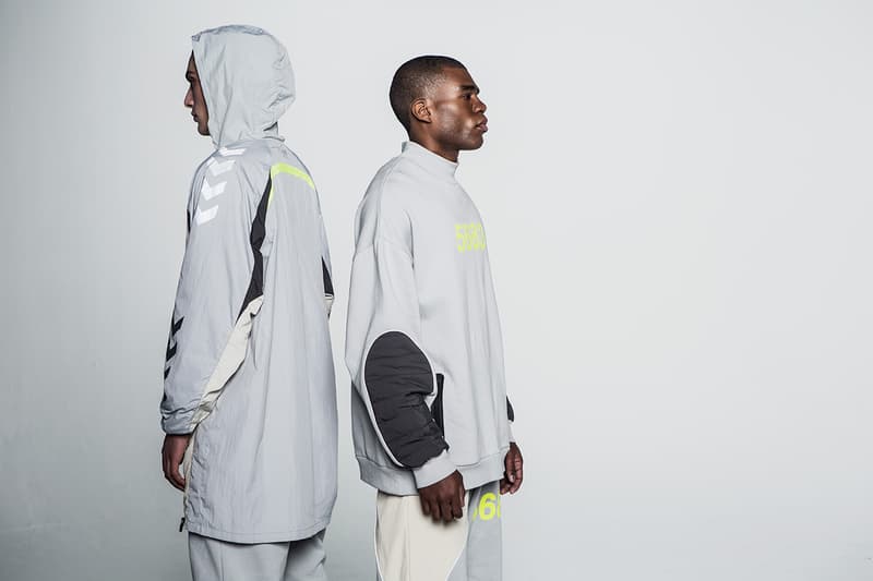 Willy Chavarria x hummel Fall/Winter 2019 Capsule Collection "#5683" LOVE Connection Project Grey Silver Neon Yellow 3M Reflective Detailing Sports Clothing
